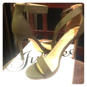 Olive Green Heels